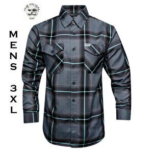 DIXXON FLANNEL - POWERLINE Flannel Shirt - Men's 3XL